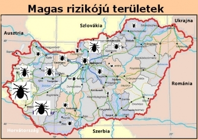 Kullancsinfo térkép